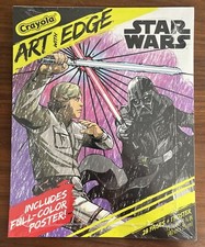 Star Wars: Crayola Art with Edge w/28 Coloring Pages  Color Poster