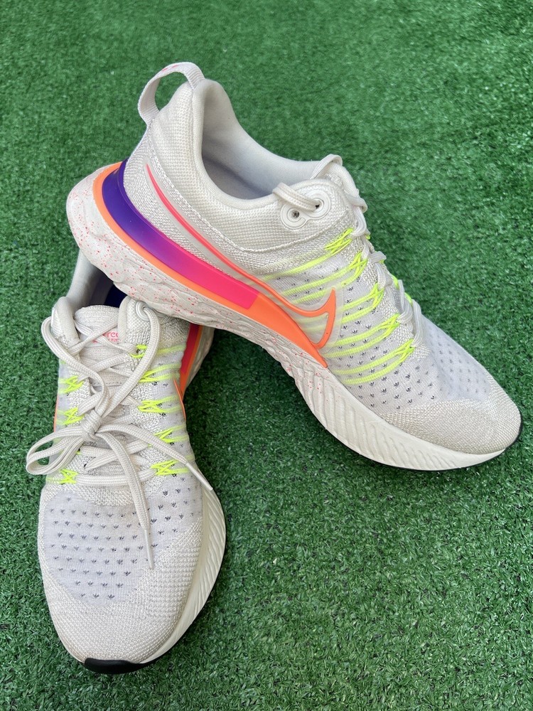 Nike React Infinity Run 2 White Gradient Womens Size 9.5 Running Shoes