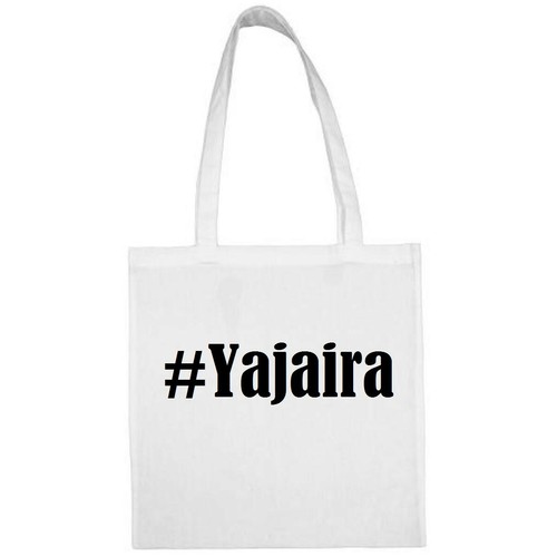 Tasche Beutel Baumwolltasche #Yajaira Hashtag Einkaufstasche Schulbeutel Turnbeu - Bild 2 von 12