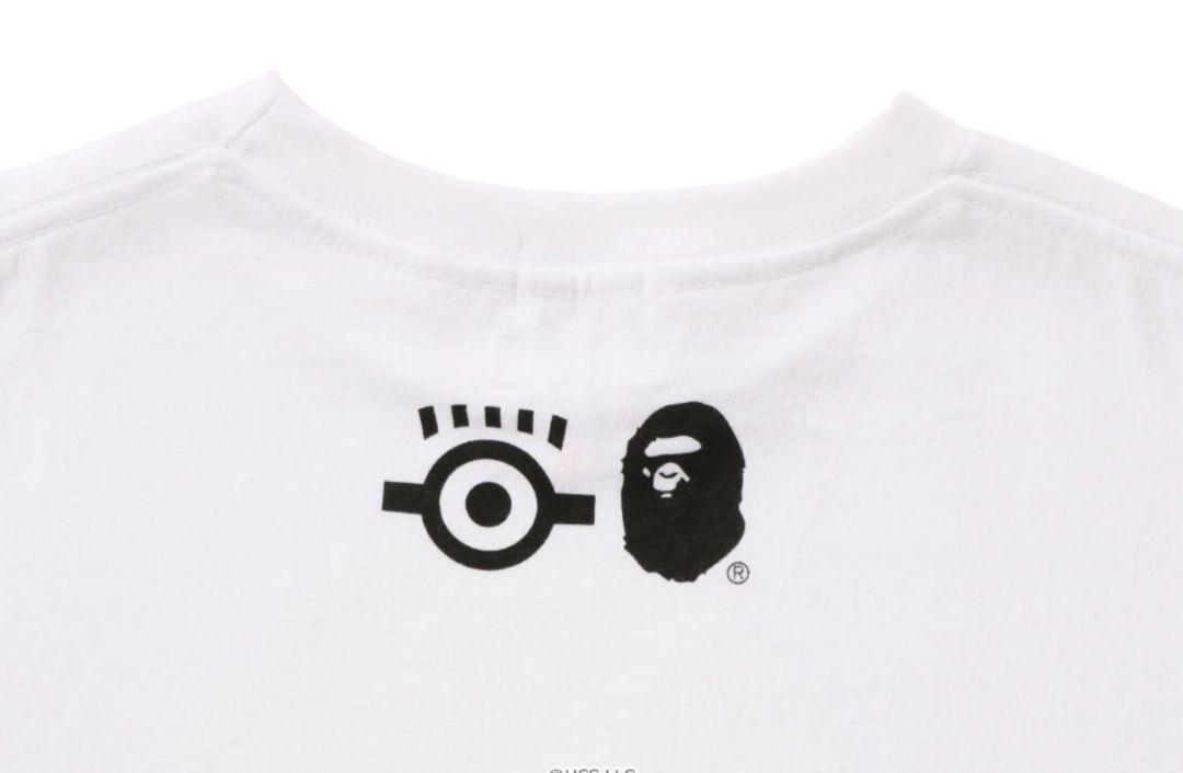A BATHING APE◆Tシャツ/X MINIONS/XS/コットン/YLW/002TEI732901C A BATHING APE® x MINIONS: THE RISE OF GRU – us.bape.com