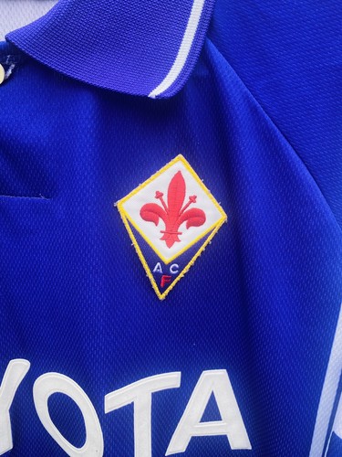 Fiorentina Home Football Shirt Jersey 1999/2000 #11 Rossitto Large Fila - Picture 4 of 6