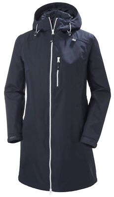 HH Helly Hansen Long Belfast Jacke women 55964  navy Damenjacke Sommerjacke Funk