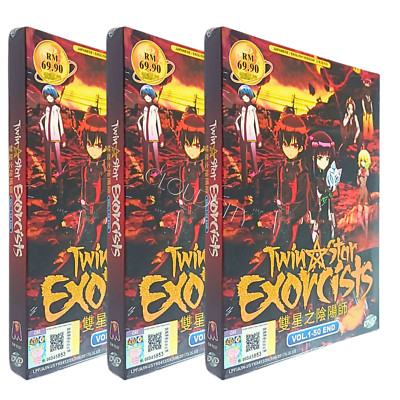 Anime DVD Twin Star Exorcists Sousei no Onmyouji Complete Series (1-50) Eng Sub
