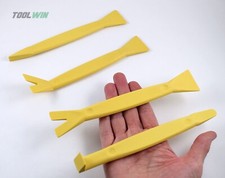 4pc Nylon Pry Bar Set Dash Panel Plastic Trim...