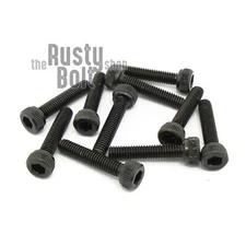 M3 x 15mm, Socket Head Cap Screws, 12.9 Steel, Black