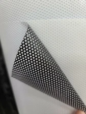 Perforated White One Way Vision Printing Media Window Vinyl Sticker Decal Film