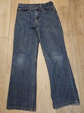 Faded Glory Elastic Waist Blue Denim Jeans Size 12R