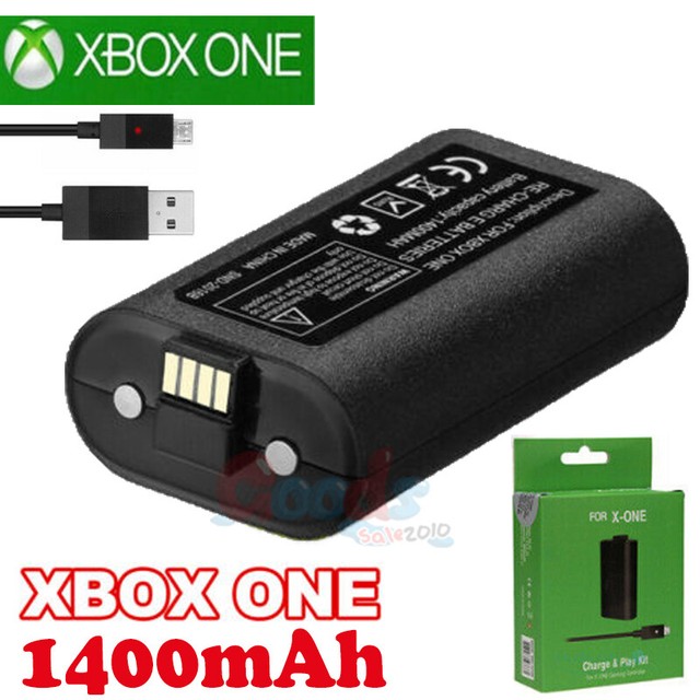 Rechargeable Liion Battery Pack Charging 10FT Cable For Xbox One S X