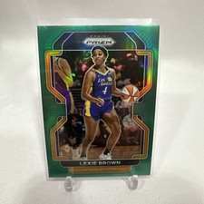 2022 Panini Prizm WNBA - Green Prizm #57 Lexie Brown
