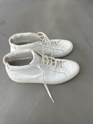 woman common project high top 39 sneaker