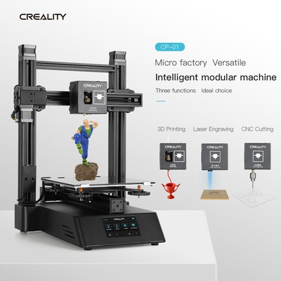 Creality Cp 01 3 In 1 3d Printer Laser Engraver Cnc Carving Black Friday Sale Ebay