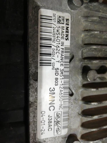 3M5112A650NC Centralina Motore per FORD FOCUS C-MAX (CAP)(2003) Trend (D) 315818 - Foto 2 di 9