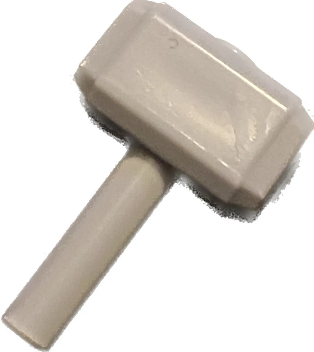 Lego Hammer Figure Accessory - Tool - Hammer Sledge Gray Light Bluish W1