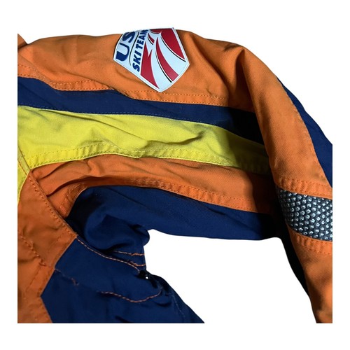 Spyder XT US Ski Team Orange Thinsulate Weatherproof Jacket Kids (Womens) - Picture 7 of 8