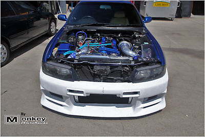 Top Secret Front Bumper Body Kit For Nissan R33 Skyline Gts Gts T 2 Door 4 Door Ebay