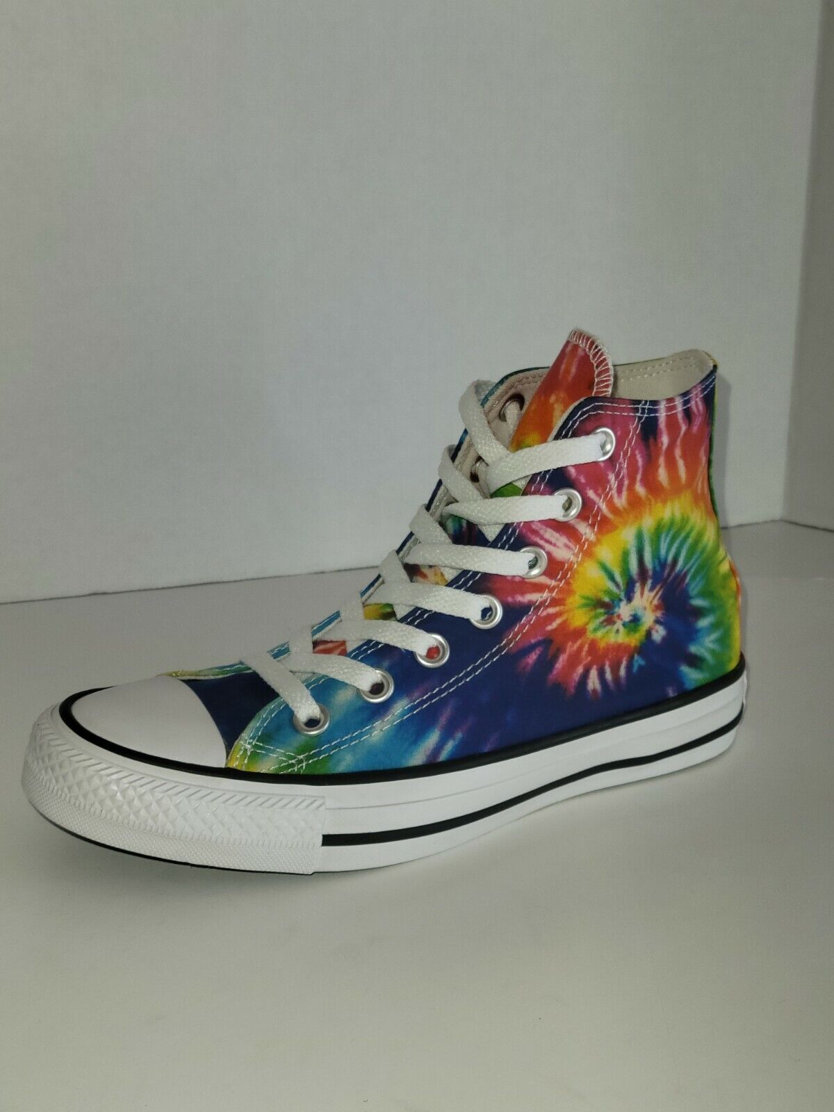Converse Tie Dye Chuck Taylor All-Star Hi Rainbow Unisex Size 