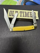 Schrade Limited Edition Old Timer 80ty Stockman Folding Pocketknife - Yellow Schrade Limited Edition Old Timer 80ty Stockman Folding Pocketknife - Yellow