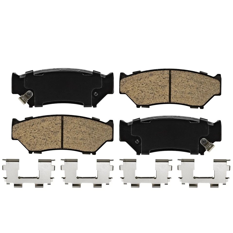 Pastillas de freno delanteras de cerámica para Chevy Tracker Geo Tracker Suzuki Sidekick Vitara Foto 3 de 4