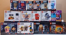 Lego Brickheadz - Star Wars, Disney, Marvel, Wednesday - NEW, SEALED You Choose