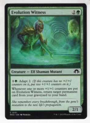 MTG Modern Horizons 3 Gemeinschaftskarte #151 Evolution Witness