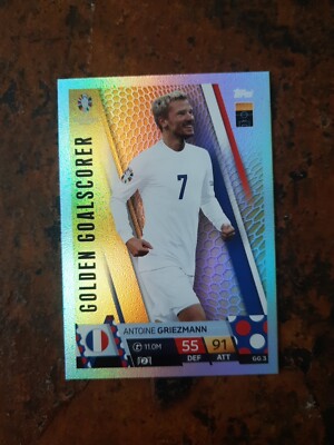 Topps Match Attax Euro 2024 Antoine Griezmann # GOLDEN GOALSCORER