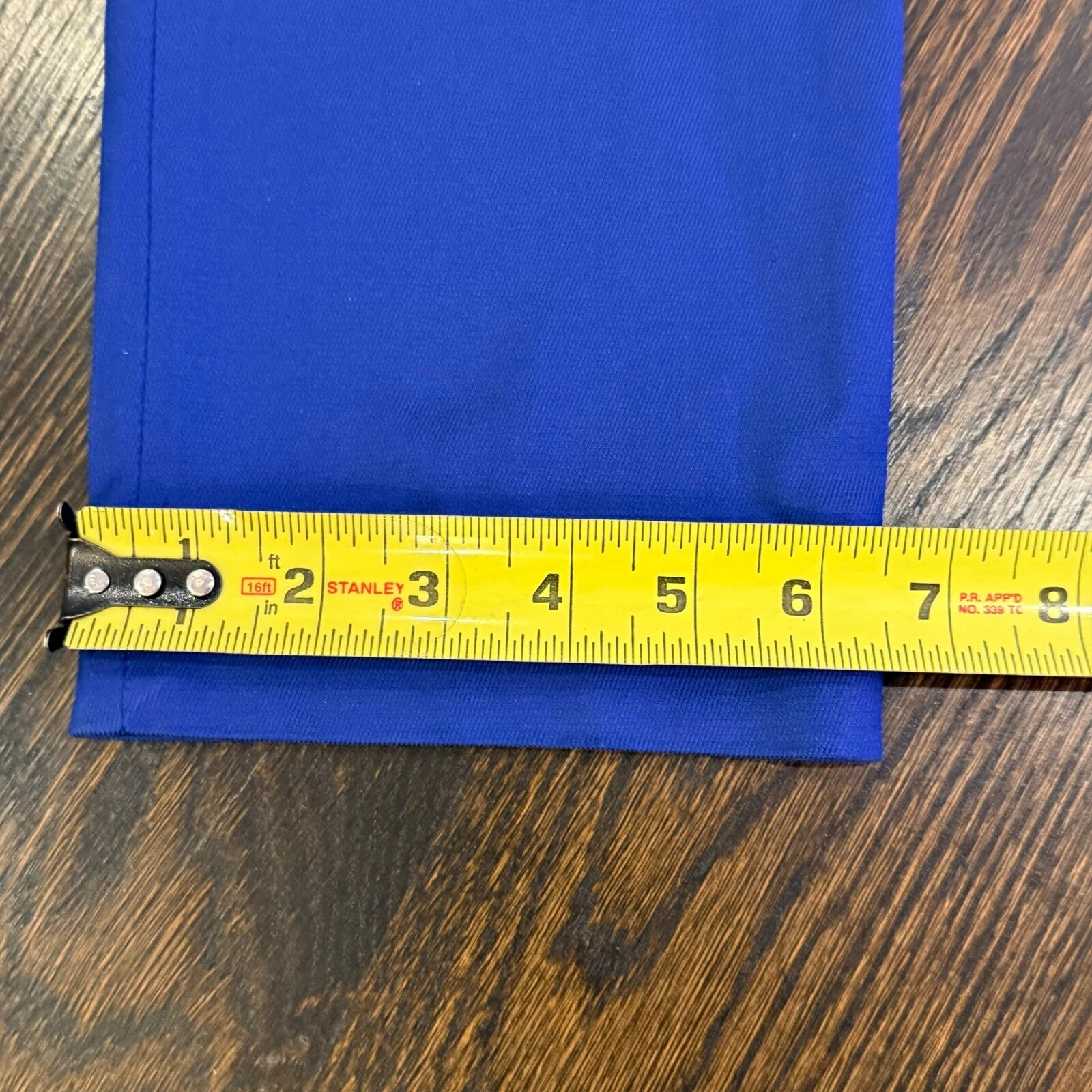 T Alexander Wang Slacks pantaloni eleganti skinny blu elettrico donna taglia media