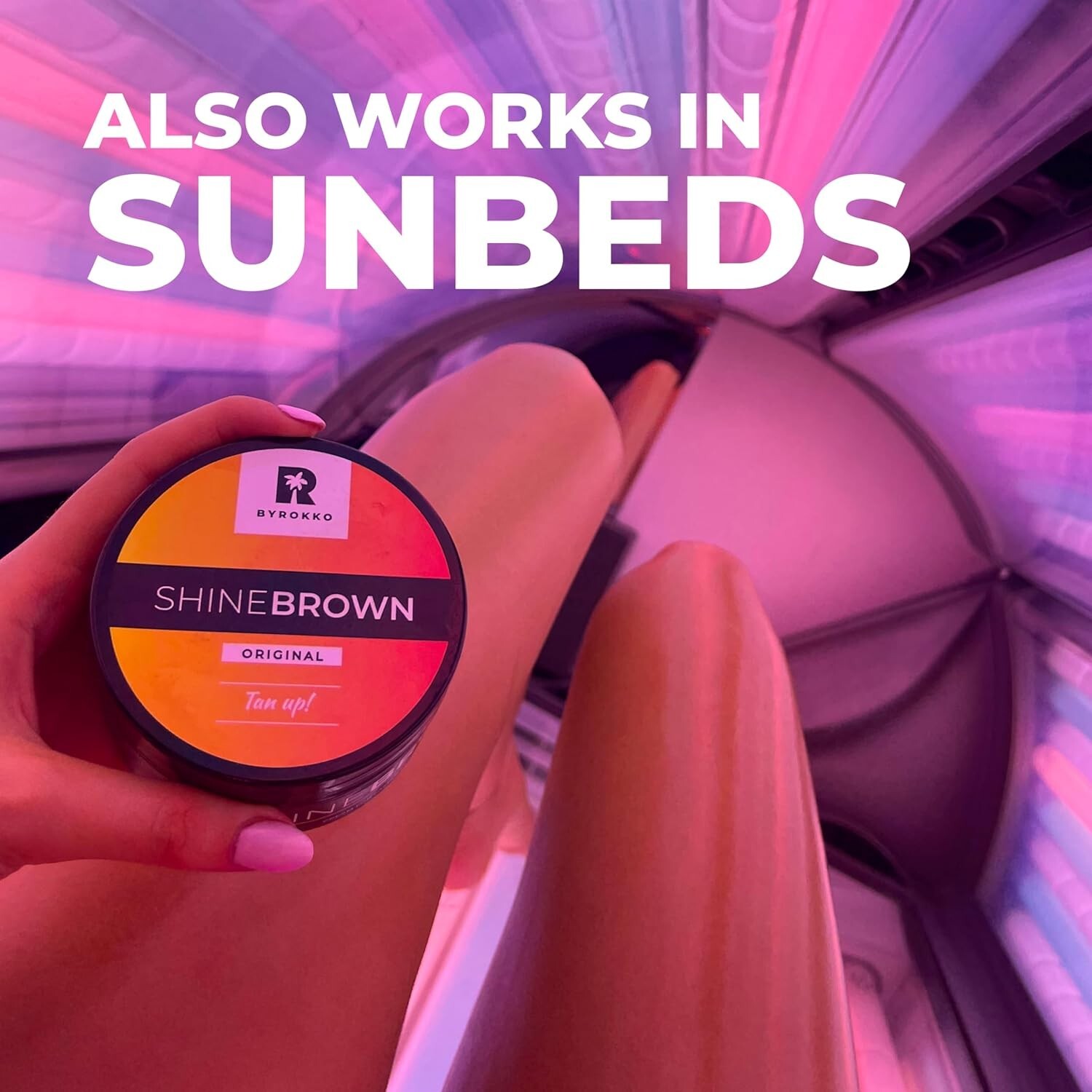 BYROKKO Shine Brown Sunbed Tanning Accelerator Sunbed Cream Effective