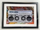 Sharp GF777 Boombox Poster 17x11 Vintage 80s Ghetto Blaster Wall Art Print