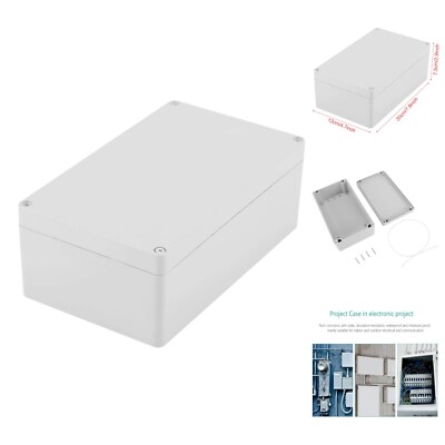 Junction Box, 12 Sizes Selection Box Waterproof IP65 Junction Box ABS Electri...