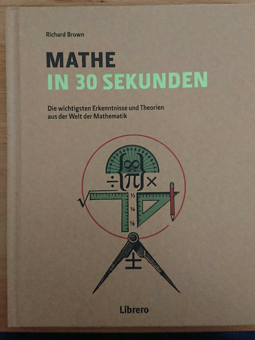 Thumbnail - Mathe In 30 Sekunden Von Richard Brown (gebundene Ausgabe) Neu