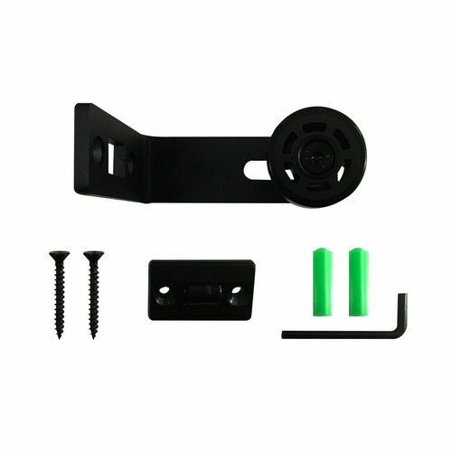 Upgrade Adjustable Wall Mount Bottom Floor Guide For Sliding Barn Door Hardware - Picture 3 of 16