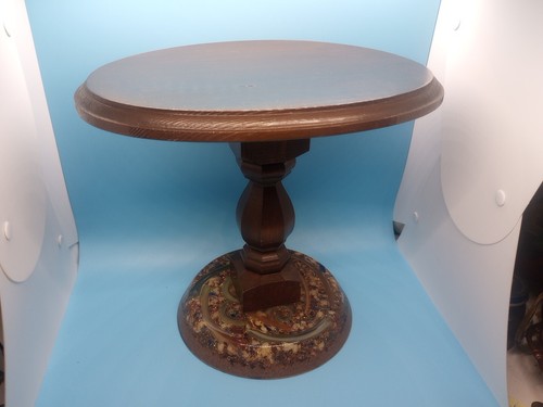 Vintage Französischer Koch Patisserie Bäckerei Gebäck Kuchen Holz & Acryl Ständer Selten - Bild 20 von 20