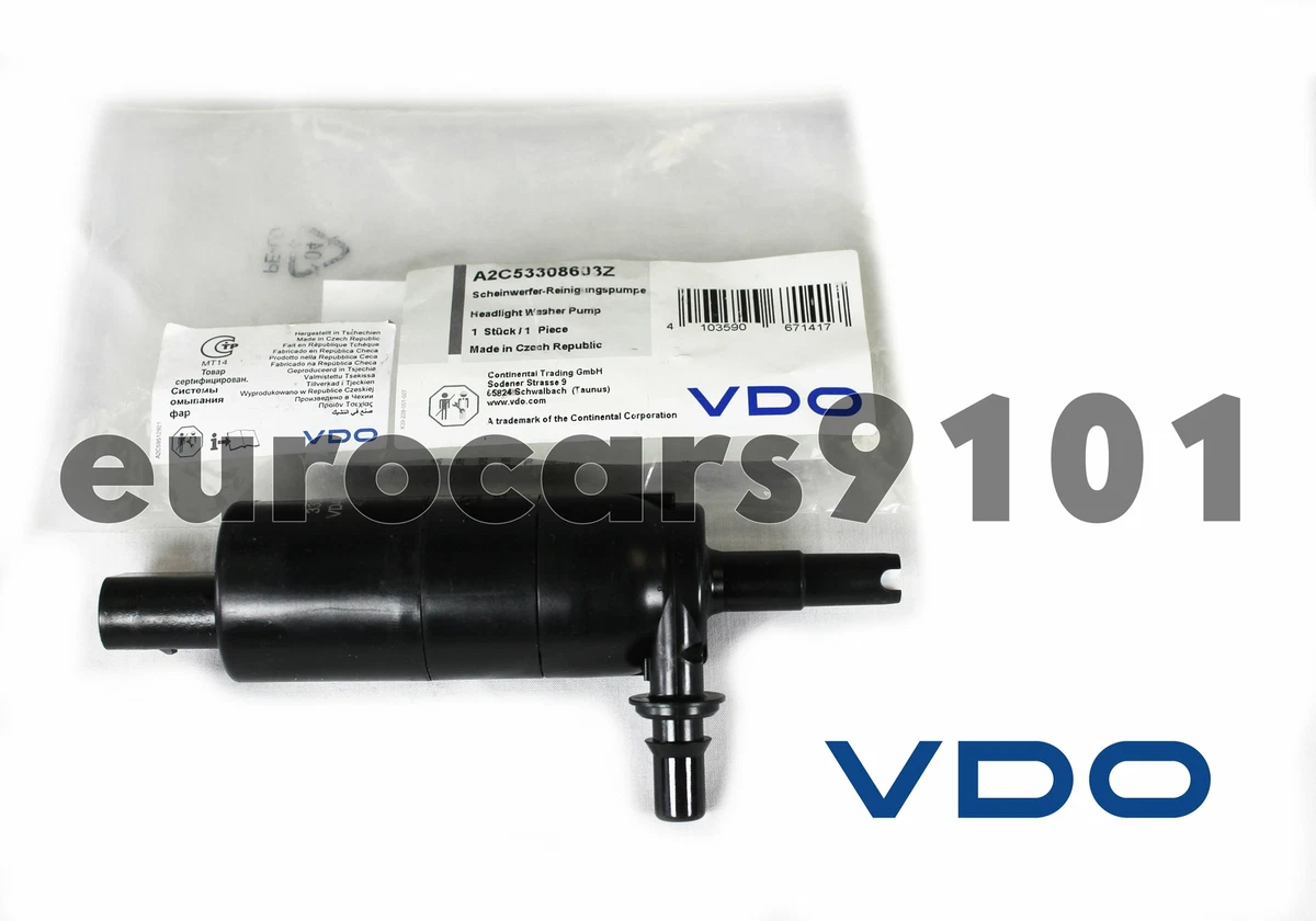 New! Volkswagen Tiguan VDO Headlight Washer Pump A2C53308603Z 
