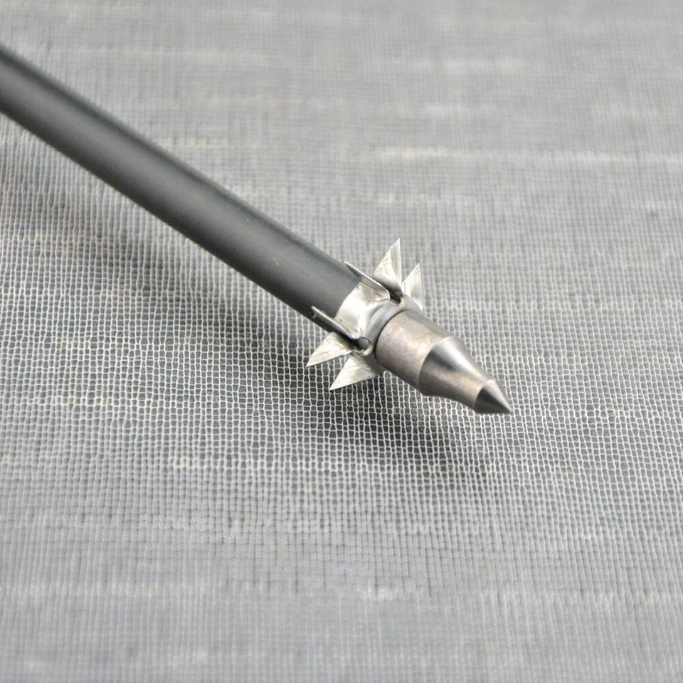 8 Paw Judo Blunt Tip Archery Arrowhead 25gr For OD 6.2mm Arrow Shaft Bow Hunting - Image 3 of 4