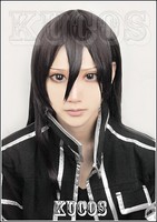 Sword Art Online Gun Gale Kirito Cosplay Costume Sao Ggo Straght Hair Long Wig Sword Art Online Gun Gale Kirito Cosplay Costume Sao Ggo Straght Hair Long Wig