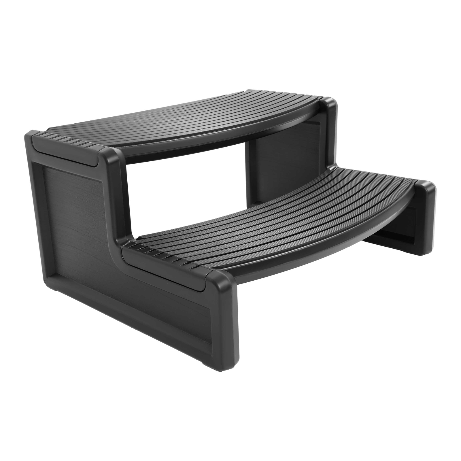 For Universal Spa Hot Tub Outdoor Steps No Slip Multi Purpose Handi-Step Black
