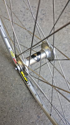 RARE Nuke Proof titanium hub with Mavic 217 SUP 32 Spoke rim. | eBay