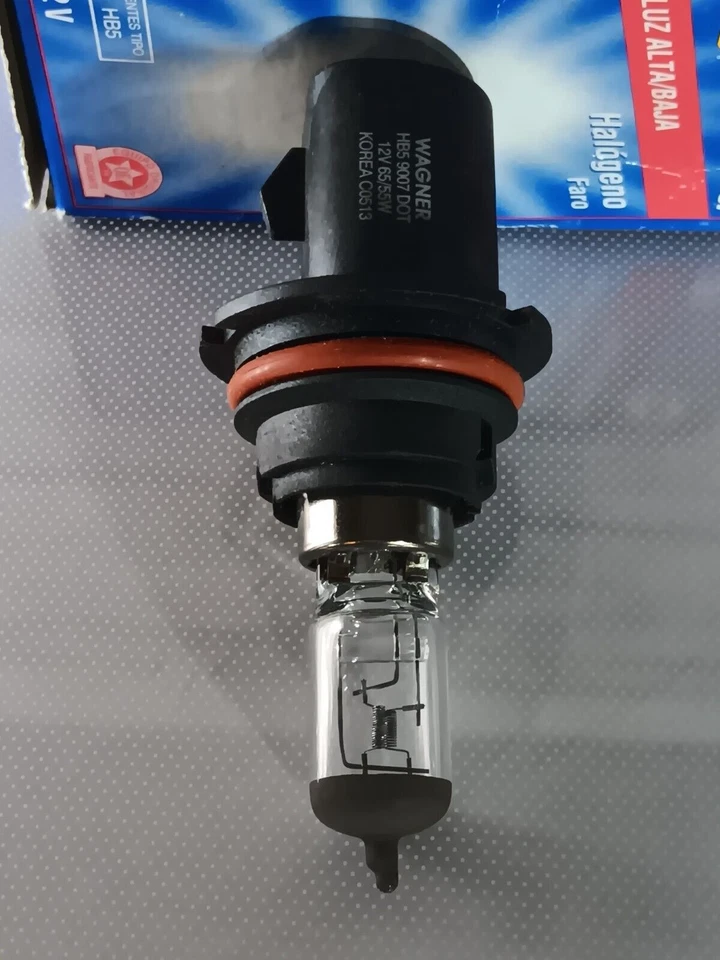 NAPA High/Low Beam Halogen Headlamp 9007 12V Bulb Headlight Lens Type HB5 Bulbs - Image 4 of 4