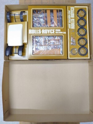 BANDAI ROLLS ROYCE BALLOON CAR 1908 SILVER GHOST 1/16 Scale