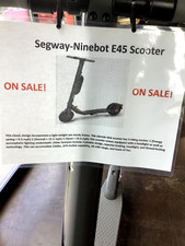 Segway E45 Ninebot Electric Kick Scooter Free Shipping 