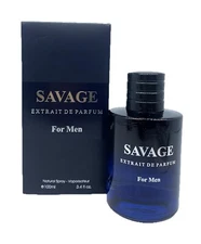 Savage Extait de Parfum Men's cologne 3.4 Fl. Oz. Natural Spray