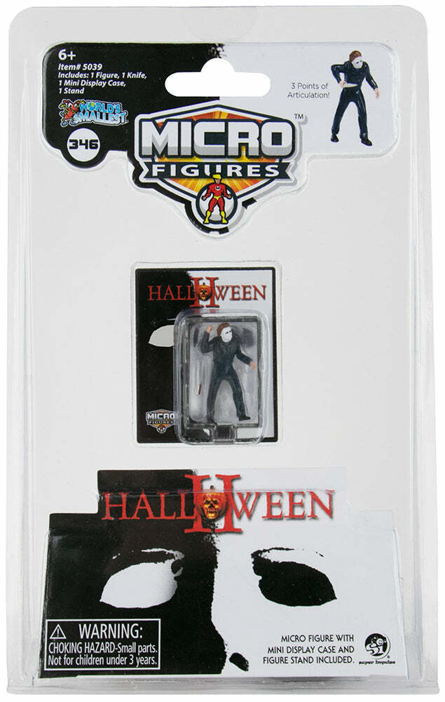 World's Smallest Universal Studios Horror Micro Action Figures - (Halloween)