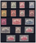 Marshall Islands Single Values from Minr. 13 - 27 * (mh)