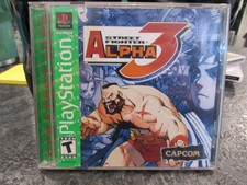 Street Fighter Alpha 3 Sony PlayStation 1 PS1 CIB complete Greatest Hits TESTED