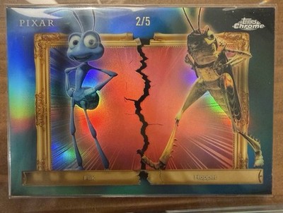 Topps Chrome Pixar Flik & Hopper RIVALS FFR-21 Serial #2/5 2026