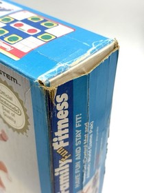 Family Fun Fitness Nintendo Nes PAL Untested - MAT + ATHLETIC WORLD -HD