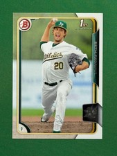 2015 Bowman Baseball 1st Bowman Prospects #BP96 Seth Streich
