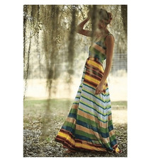 Anthropologie Spectrum Stripe Maxi Dress by Tracy Reese Size XS
