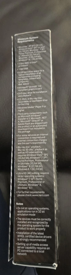 NERO 2014 PLATINUM / media software Sealed New. Fast Ship - Image 4 of 4