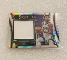 2023-24 Panini Select - Jumbo Rookie Swatches Colby Jones #RJS-CJ MEM, RC Prizm